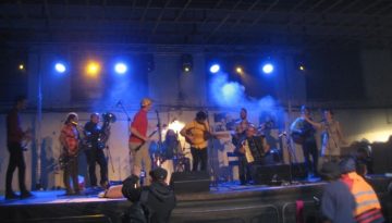 Slovakia concert band playing