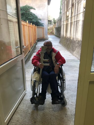 Croatia beneficiary wheelchair